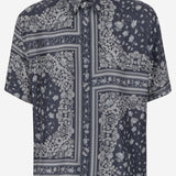 CAMICIA IN SETA CON MOTIVO BANDANA FS0795 AUVQF0U6K FENDI 