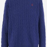 Maglione in lana e cashmere con logo 211972115 005 POLO RALPH LAUREN 