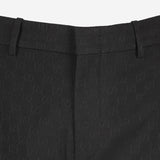 PANTALONI IN MISTO LANA CON MOTIVO GG 864053 ZAUUC1000 GUCCI 