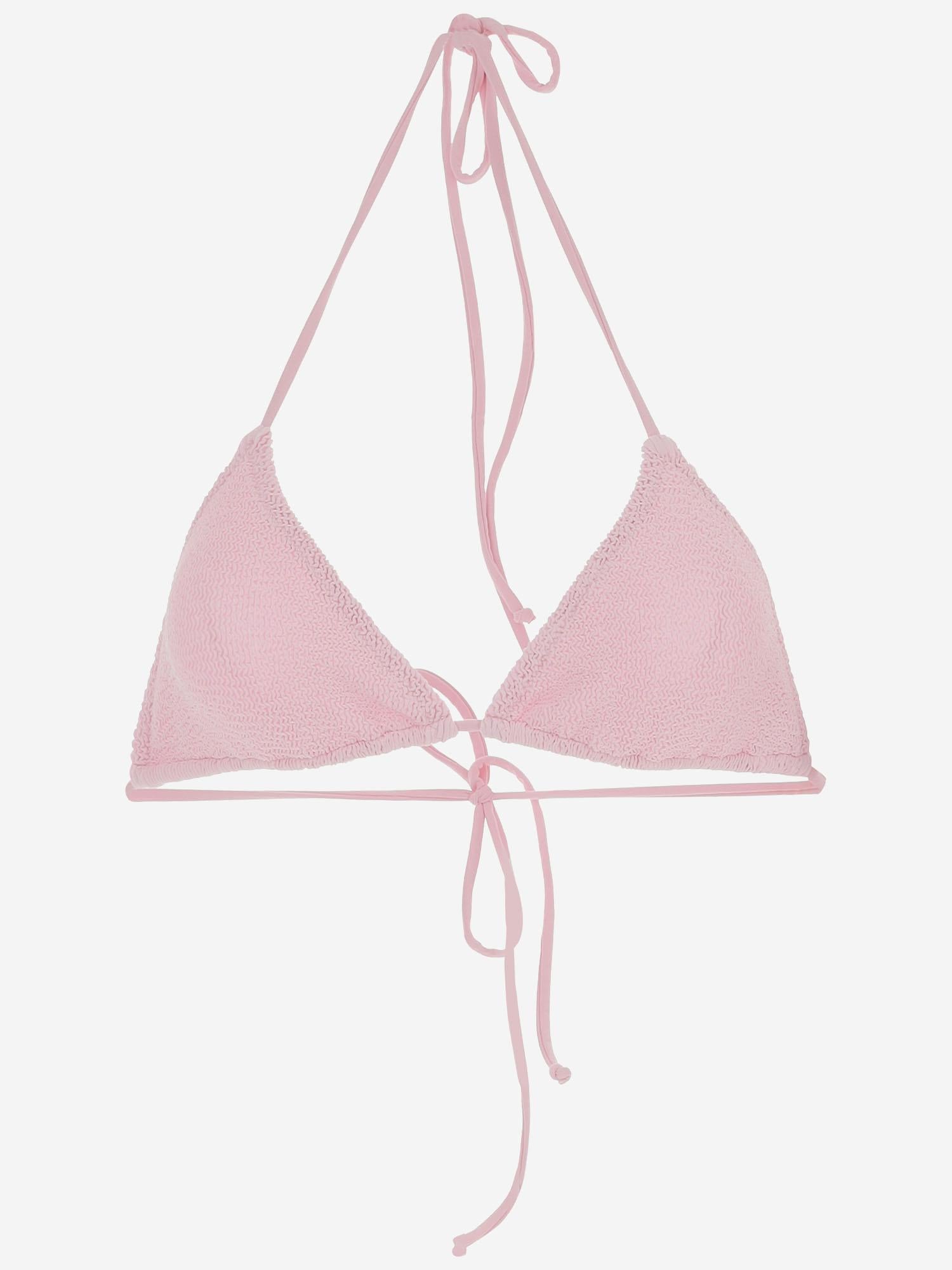 TOP BIKINI IN NYLON STRETCH LEH0005 00031L MC2 SAINT BARTH 