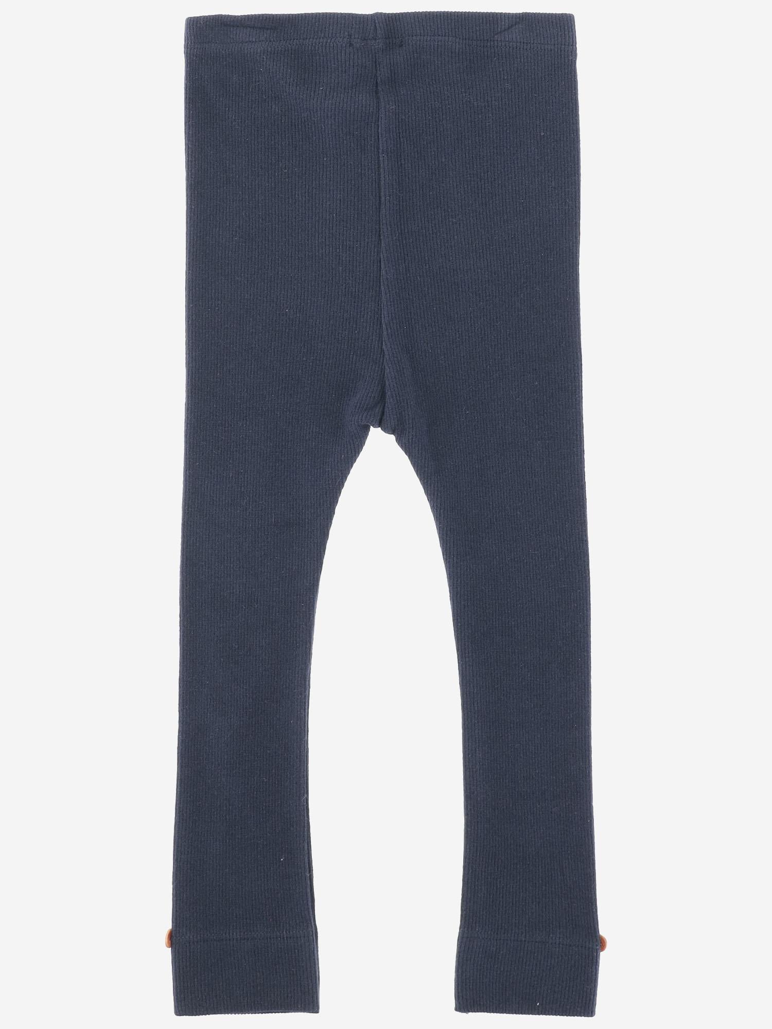 PANTALONI LEGGINS SINA IN MISTO COTONE STRETCH 25W110 DARKBLUE 1+ IN THE FAMILY KIDS 