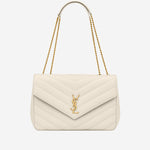 BORSA LOULOU IN PELLE DI AGNELLO TRAPUNTATA 803541 AAEAX9207 SAINT LAURENT 
