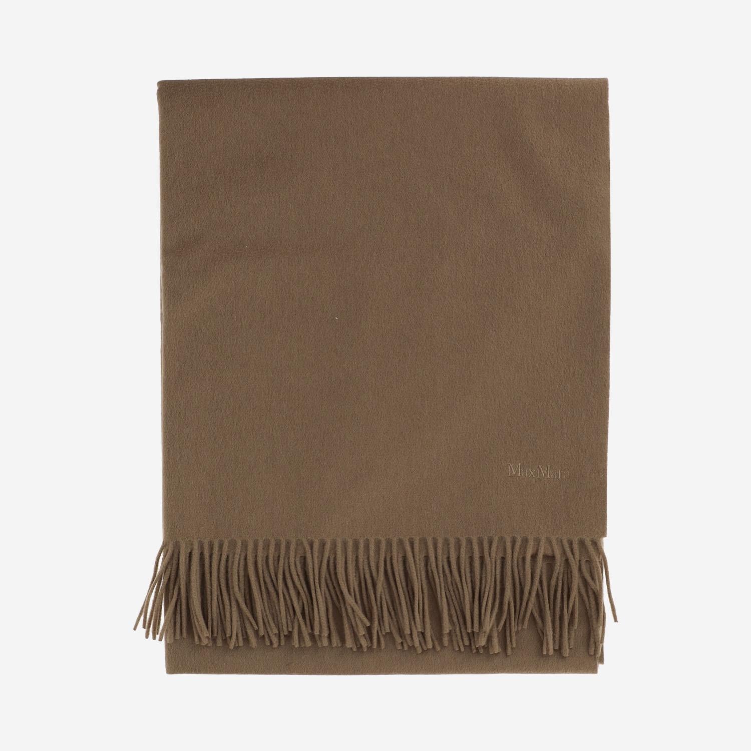 SCIARPA IN CASHMERE CON LOGO BACI 088 MAX MARA 