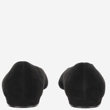 BALLERINE IN SUEDE G22334 10RICCAMNERO GIANVITO ROSSI 