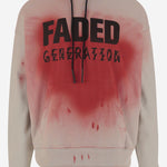 FELPA FADED GEN IN COTONE CON STAMPA B0030576 FA583P585 44 LABEL GROUP 