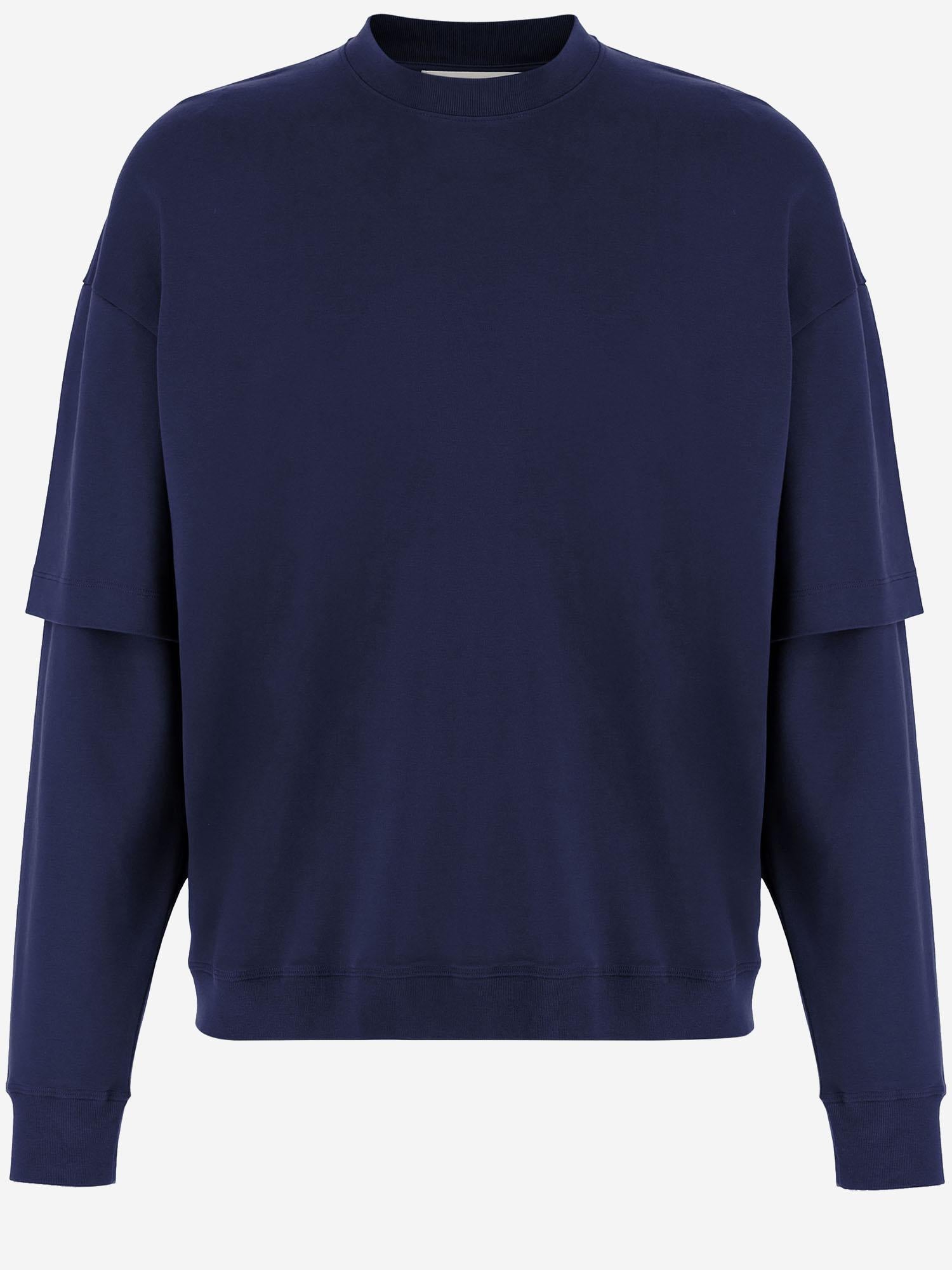T-SHIRT A DOPPIA MANICA TROY MJE10 JWO010051 DARKPARK 