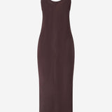 Abito in cotone stretch con spallina gioiello 106629 A32CM28 PINKO 