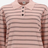 POLO A MANICHE LUNGHE IN MISTO VISCOSA 21109 985 THE.GARMENT 