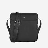 BORSA A TRACOLLA VERTICALE IN PELLE SARTORIALE 221560 BLACK MONTBLANC 