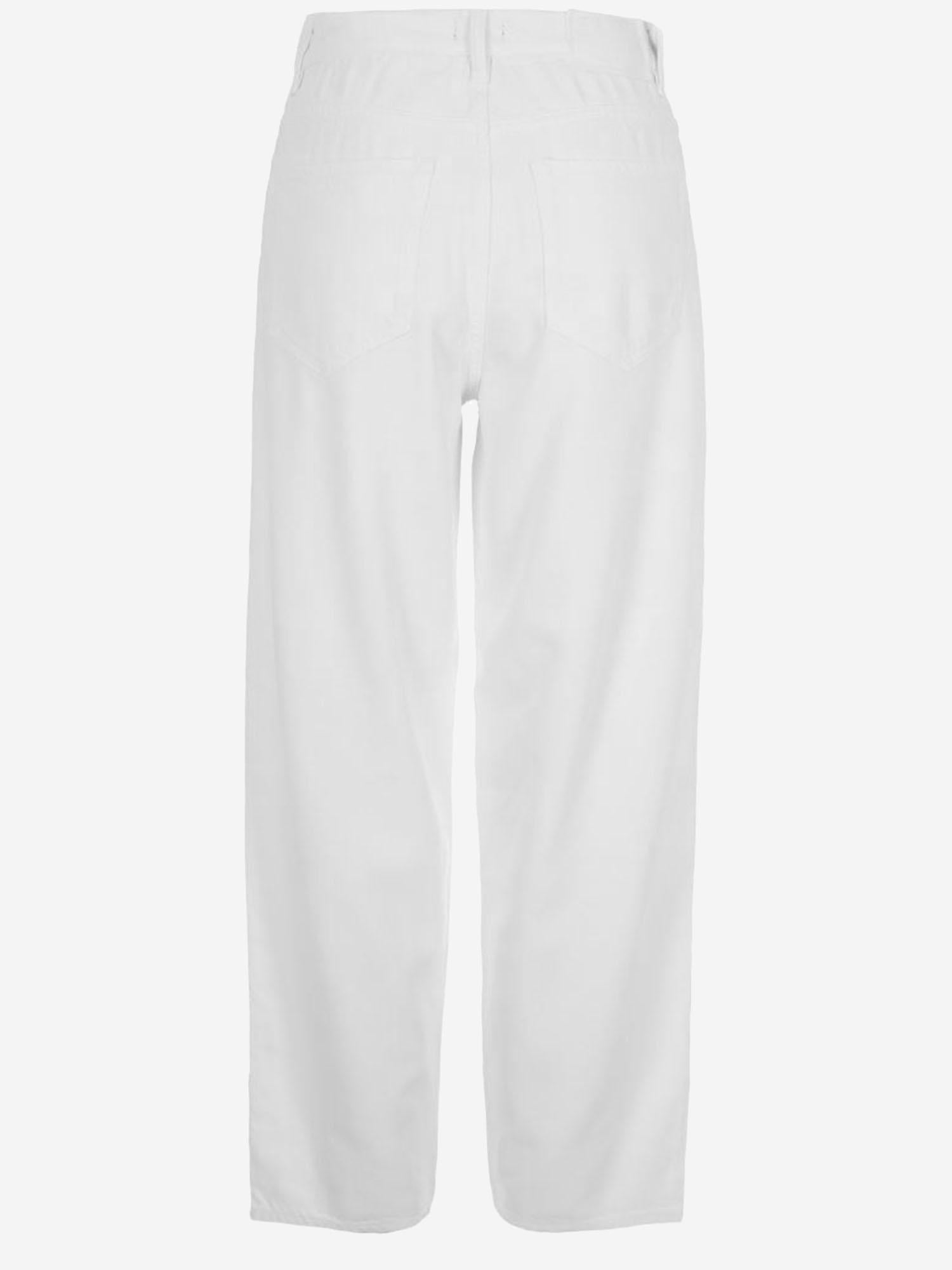 PANTALONI ESTELLE EGG IN MISTO COTONE 103857 A3E1Z04 PINKO 