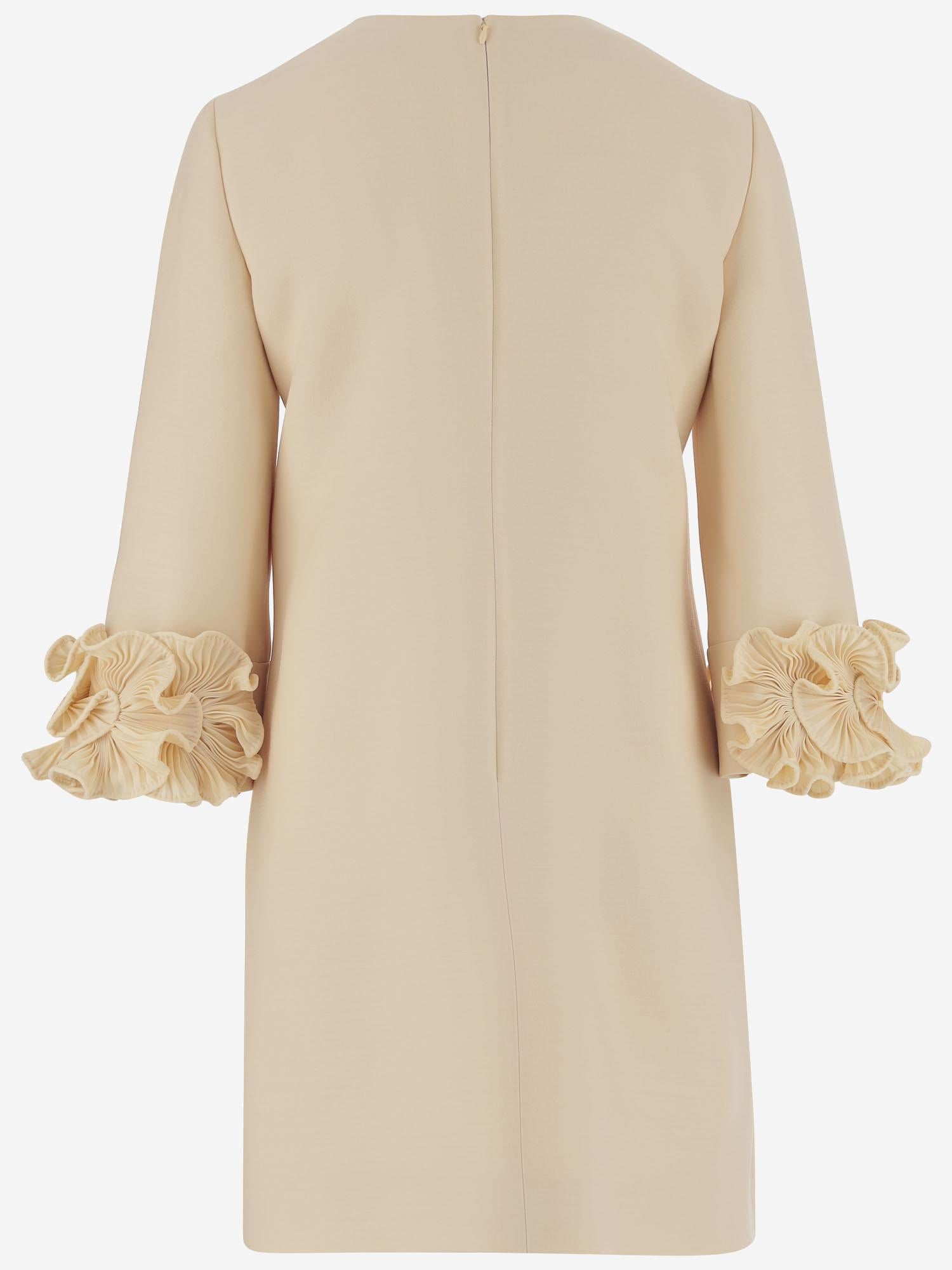 ABITO CORTO IN CREPE COUTURE 7B3VADX0 1CFET5 VALENTINO 