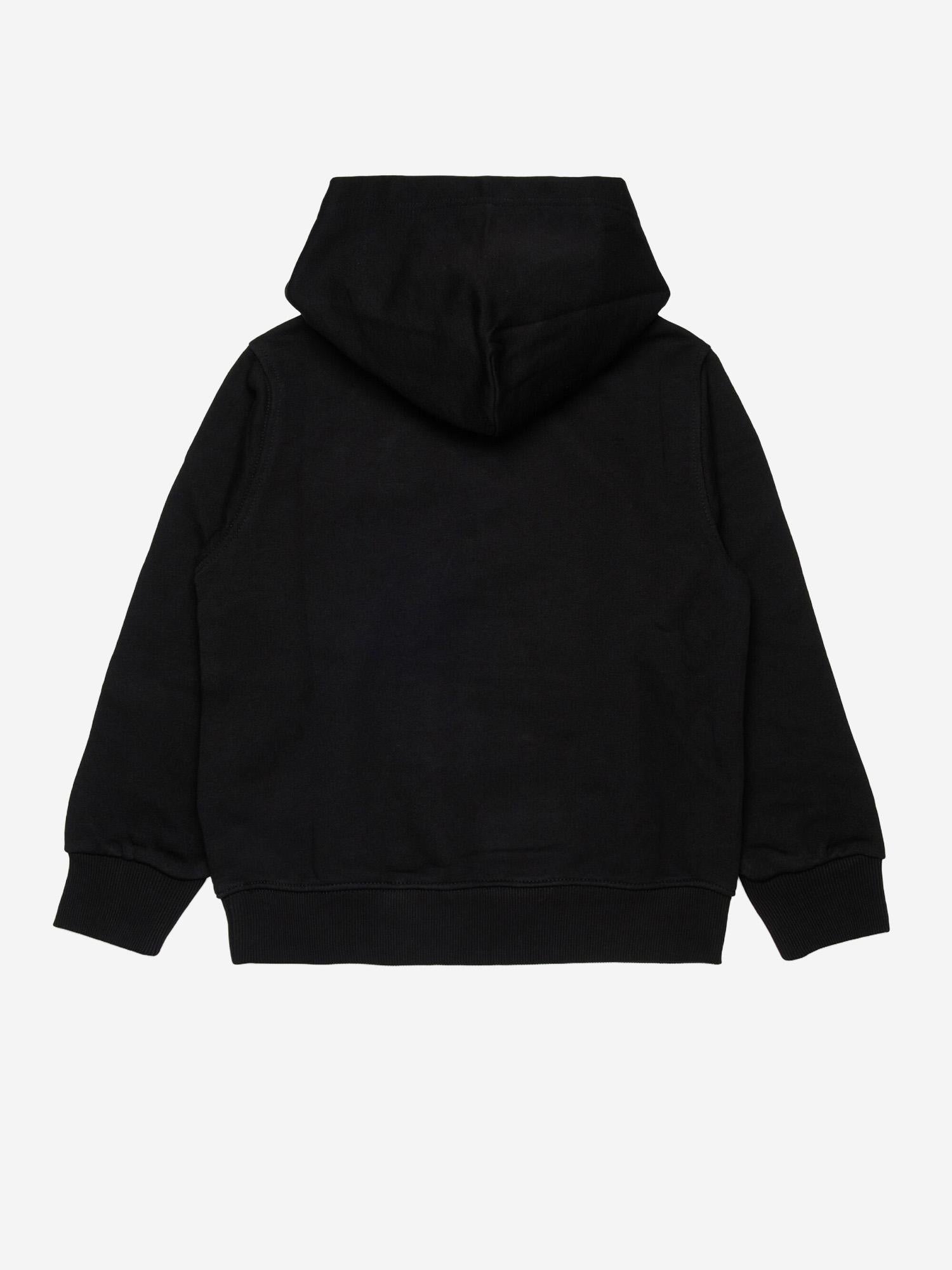 FELPA IN COTONE CON LOGO J02502 0GEADK900 DIESEL KIDS 