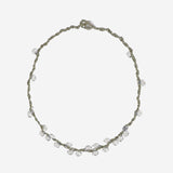 COLLANA CON CRISTALLI VLACOSA AQUA MELA 