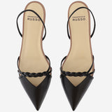 DÉCOLLETÉ PIATTA IN PELLE R1P986 N200300 FRANCESCO RUSSO 