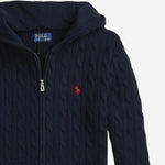 FELPA IN COTONE CON CAPPUCCIO 323951123 001 POLO RALPH LAUREN KIDS 
