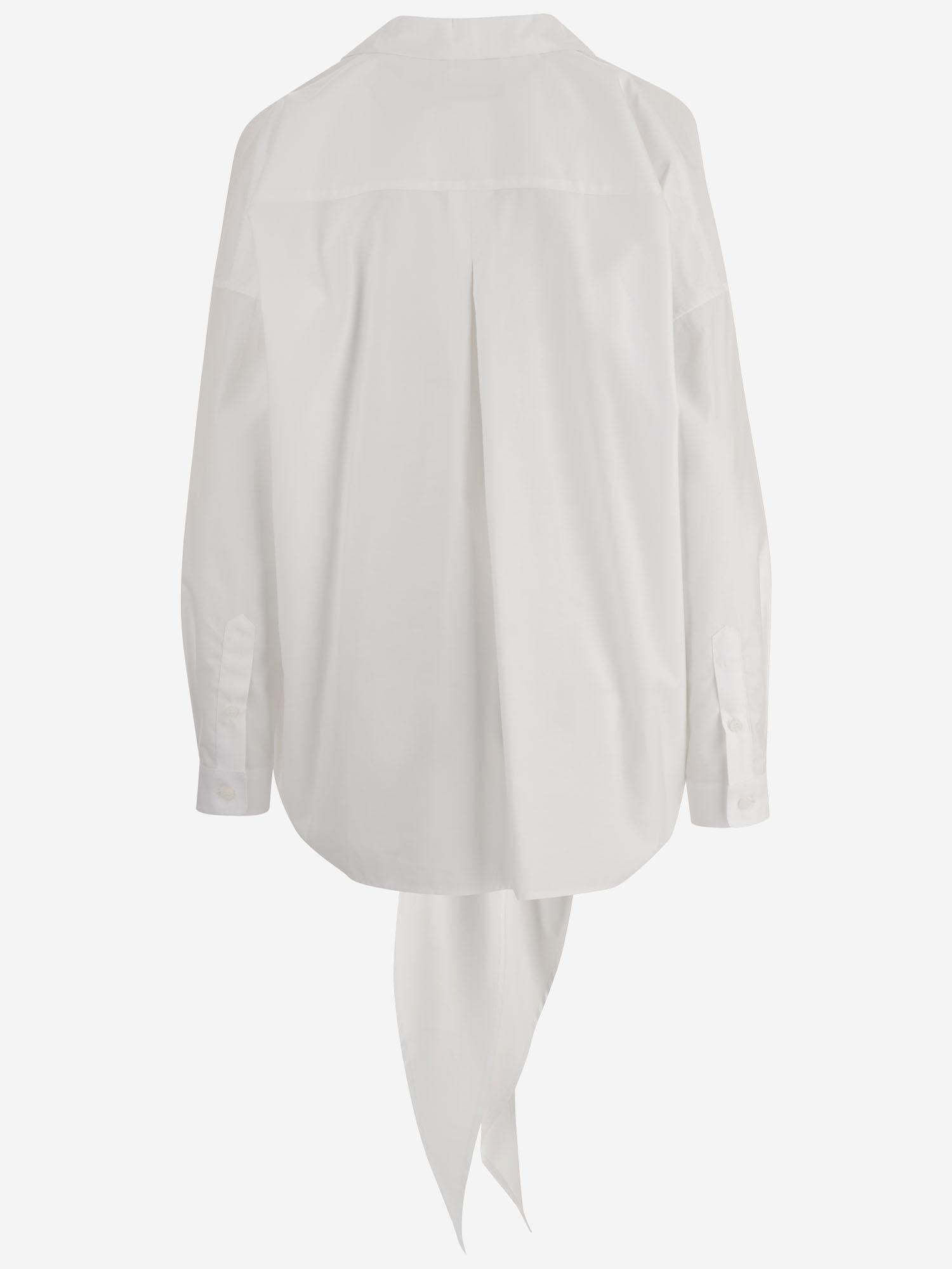 CAMICIA ROMY CON NODO FRONTALE E ORLO ASIMMETRICO WSH33 FAC1620001 DARKPARK 