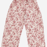 PANTALONI IN MISTO LINO CON MOTIVO FLOREALE 04618057 110 BABE & TESS KIDS 