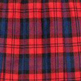 GONNA IN LANA CON MOTIVO CHECK JFE182 AUKJF1SAX FENDI KIDS 