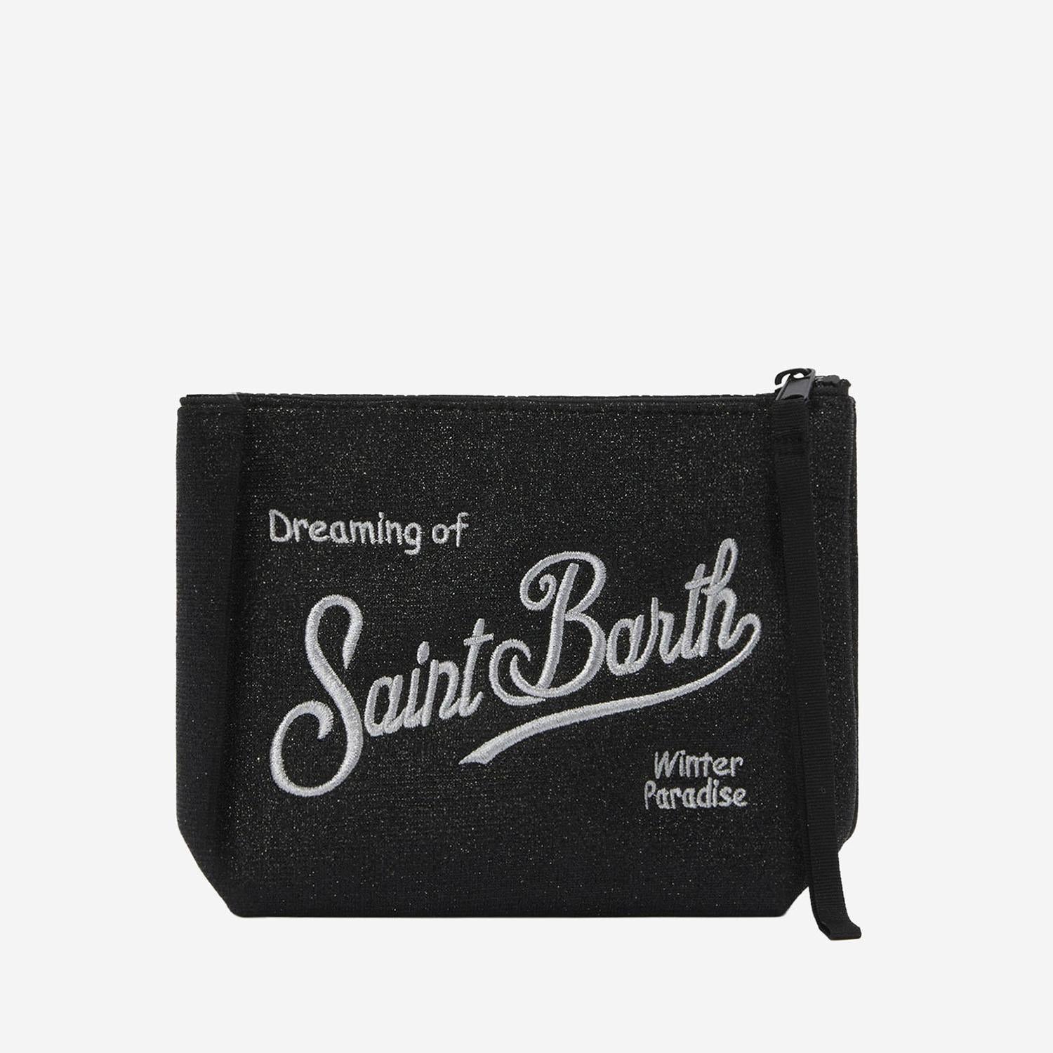 POCHETTE ALINE LUREX CON LOGO ALI0026 00207I MC2 SAINT BARTH 