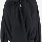 GIUBBOTTO IN NYLON CON FIOCCO AL COLLO 1A00157 598AK77D MONCLER 