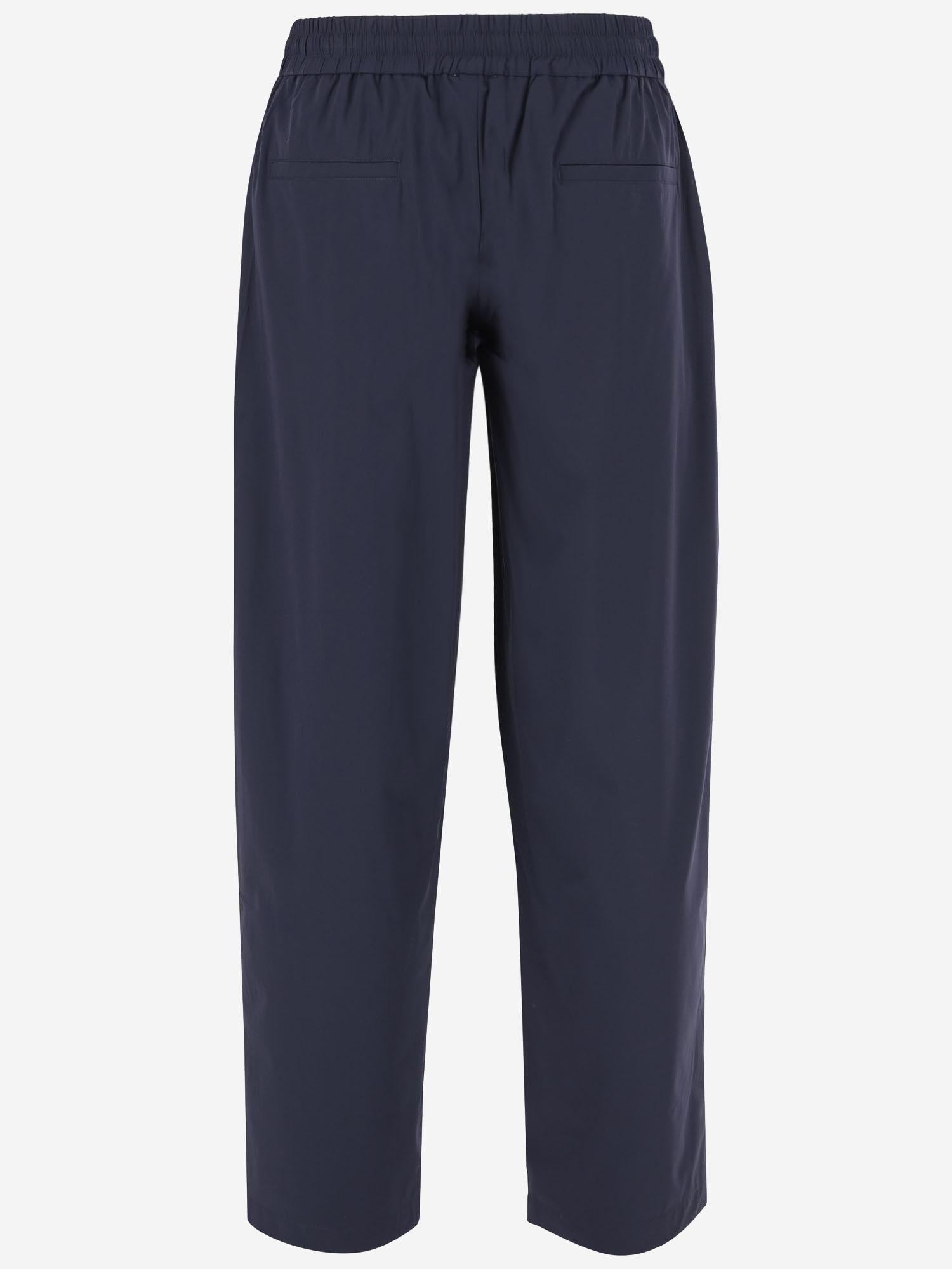 PANTALONI DA JOGGING IN NYLON STRETCH PAPX99NB NYLONBLUE AUTRY 