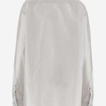 CAMICIA OVERSIZE IN TESSUTO TECNICO S51DT0025 M35350856 MAISON MARGIELA 