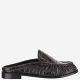 MULES LE LOAFER IN PELLE D'ANGUILLA 869742 0WXAF2013 SAINT LAURENT 