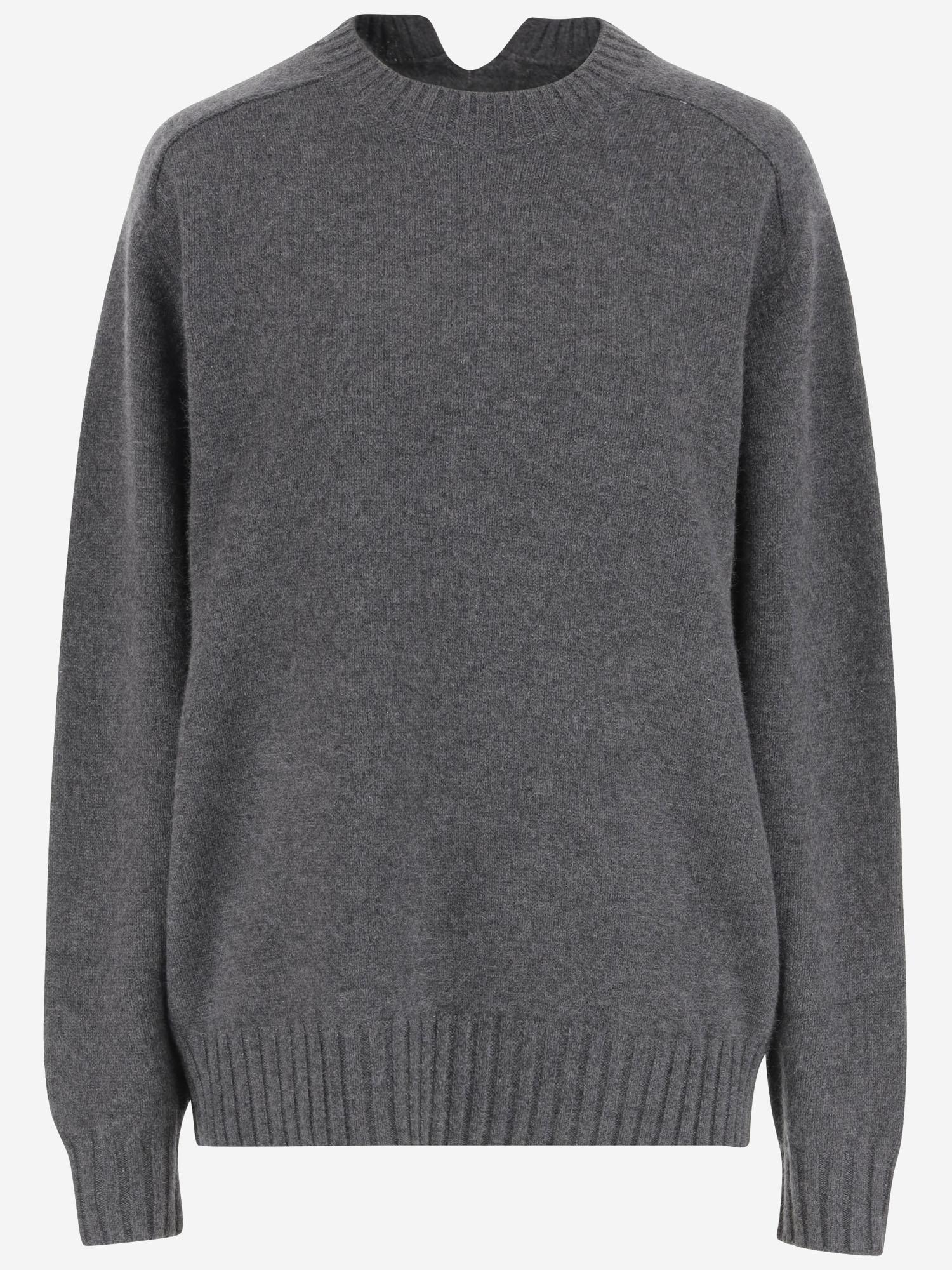 MAGLIONE IN CASHMERE 6252K21147 FLANNEL CARVEN 