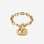 Bracciale con catena e ciondolo GG Marmont 864892 I81578027 GUCCI 