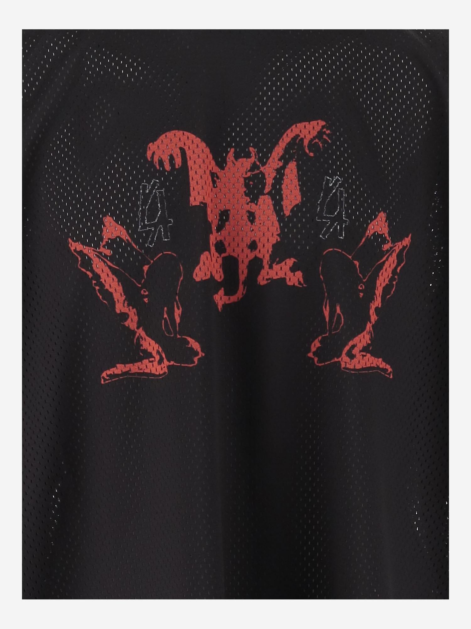 T-SHIRT SOCCER IN NYLON CON STAMPA B0030614 FA683P699 44 LABEL GROUP 