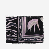Foulard in seta con stampa labirinto 5UGB60 5UC251 EMILIO PUCCI 