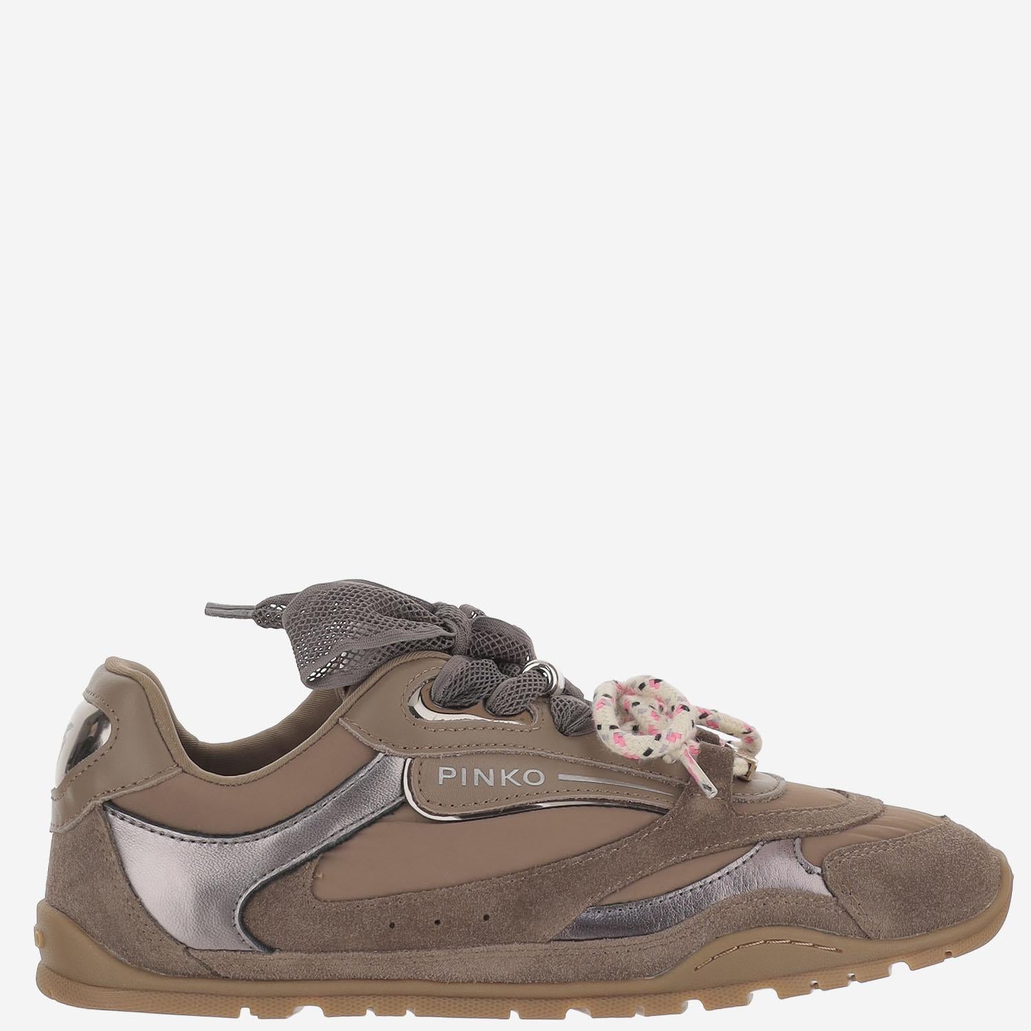 SNEAKERS YULIA CON LACCI BICOLORE SS0185 P076L72 PINKO 