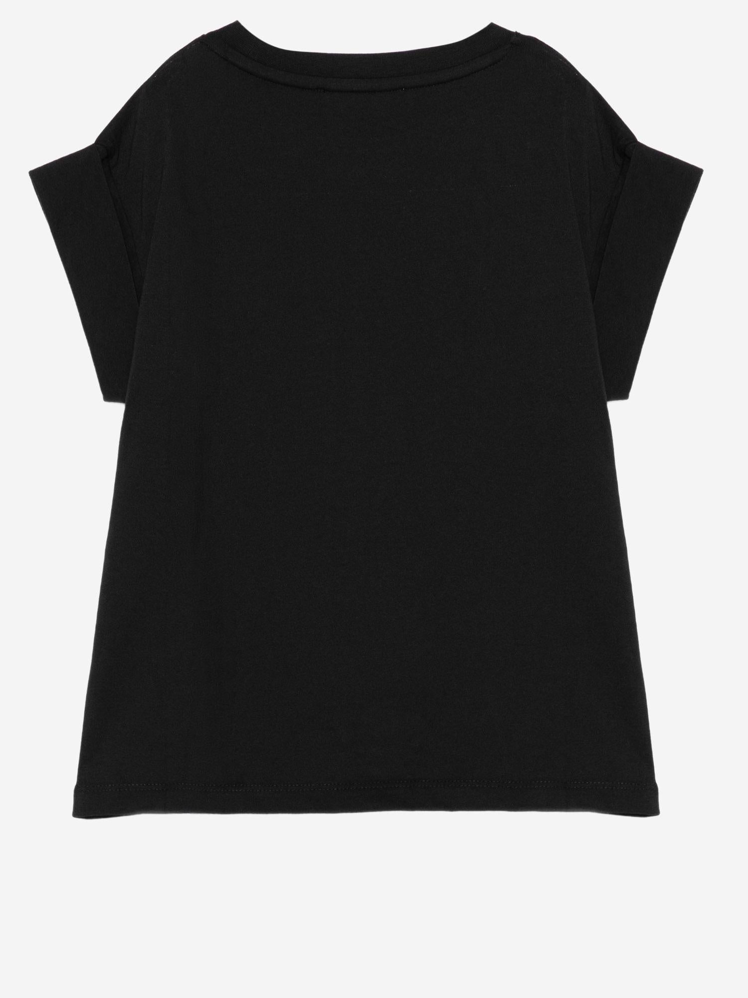 T-SHIRT IN COTONE CON LOGO S6MSJGTH070 11088 MSGM KIDS 