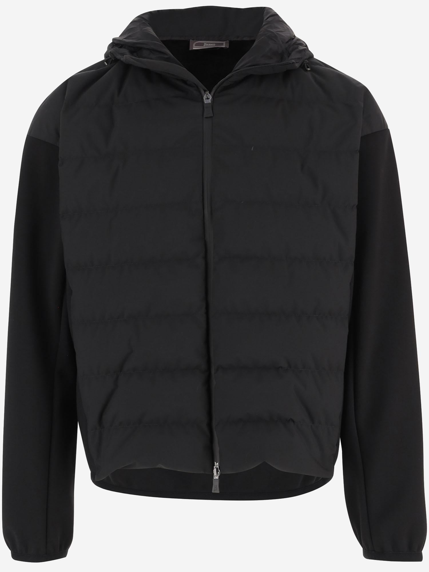 Giubotto imbottito con cappuccio JP000112U 520769300 HERNO 