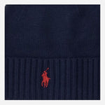 BEANIE IN LANA CON LOGO 710886137 002 POLO RALPH LAUREN 