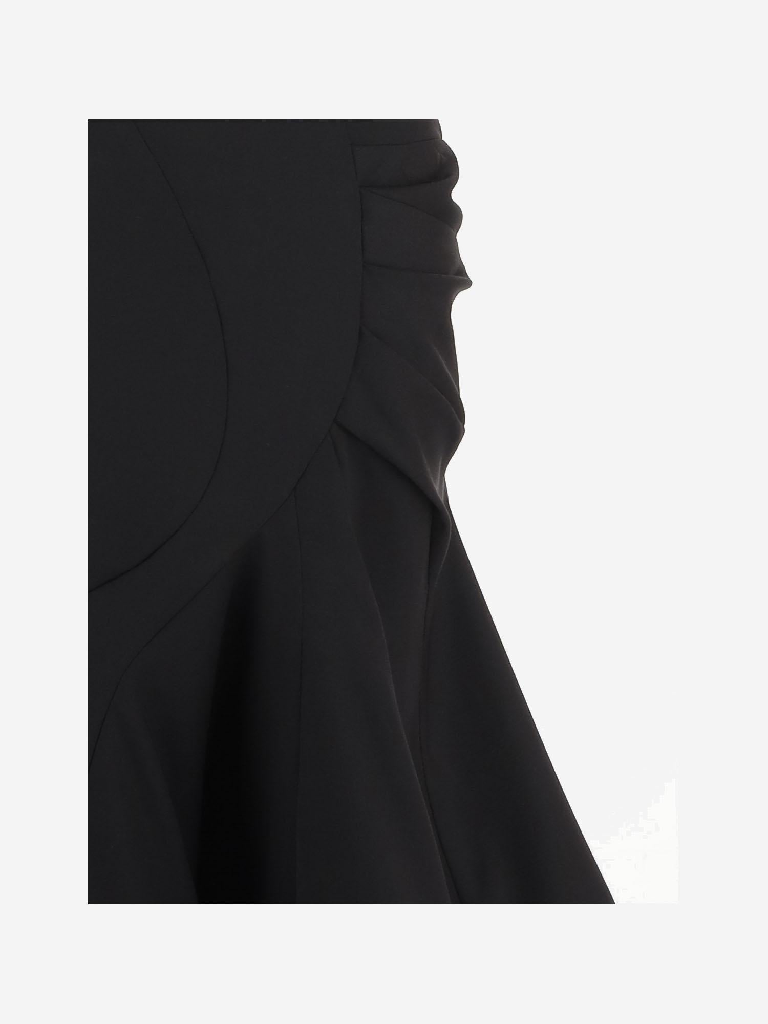 GONNA IN LANA CON ORLO ARRICCIATO 010822 3122900 DRIES VAN NOTEN 