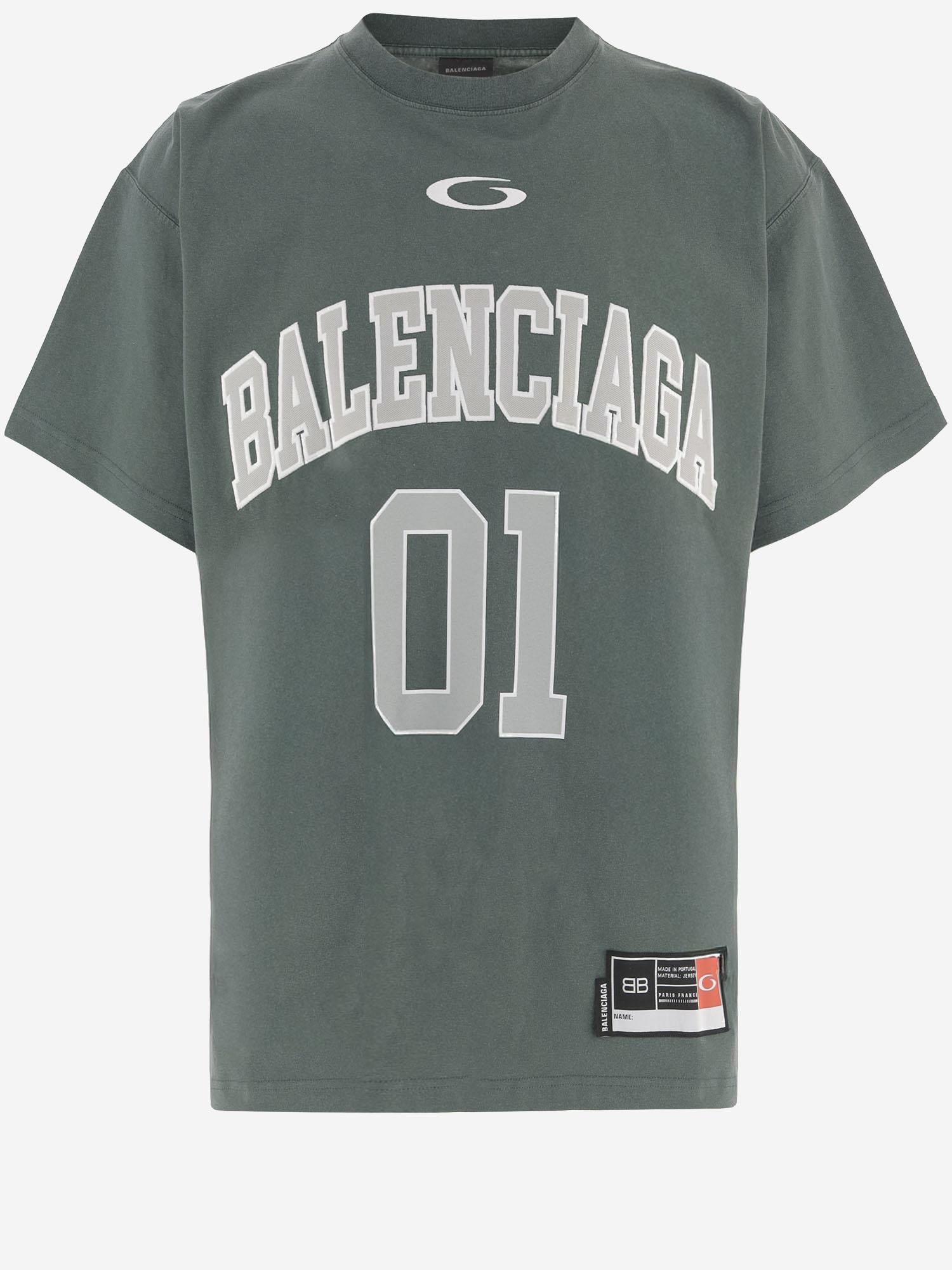 T-SHIRT OVERSIZE IN COTONE 850353 TTVG26399 BALENCIAGA 
