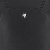 Borsa a tracolla sartoriale in pelle texturizzata 199368 BLACK MONTBLANC 