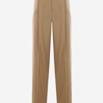 Pantaloni a vita alta in lana 821899 Y405W7557 SAINT LAURENT 