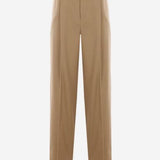 Pantaloni a vita alta in lana 821899 Y405W7557 SAINT LAURENT 