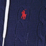 FELPA IN COTONE CON LAVORAZIONE A TRECCE 211959124 001 POLO RALPH LAUREN 