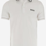 POLO IN NYLON STRETCH CON LOGO 50506203 104 HUGO BOSS 