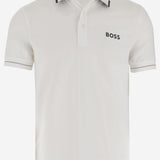 POLO IN NYLON STRETCH CON LOGO 50506203 104 HUGO BOSS 