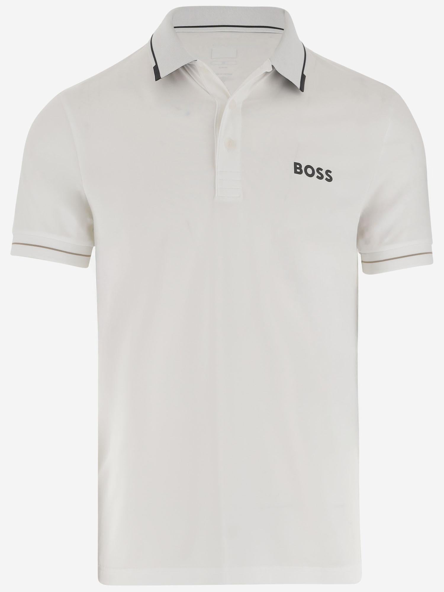 POLO IN NYLON STRETCH CON LOGO 50506203 104 HUGO BOSS 