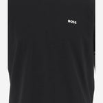 T-SHIRT IN COTONE STRETCH CON LOGO 50521245 001 HUGO BOSS 