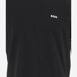 T-SHIRT IN COTONE STRETCH CON LOGO 50521245 001 HUGO BOSS 