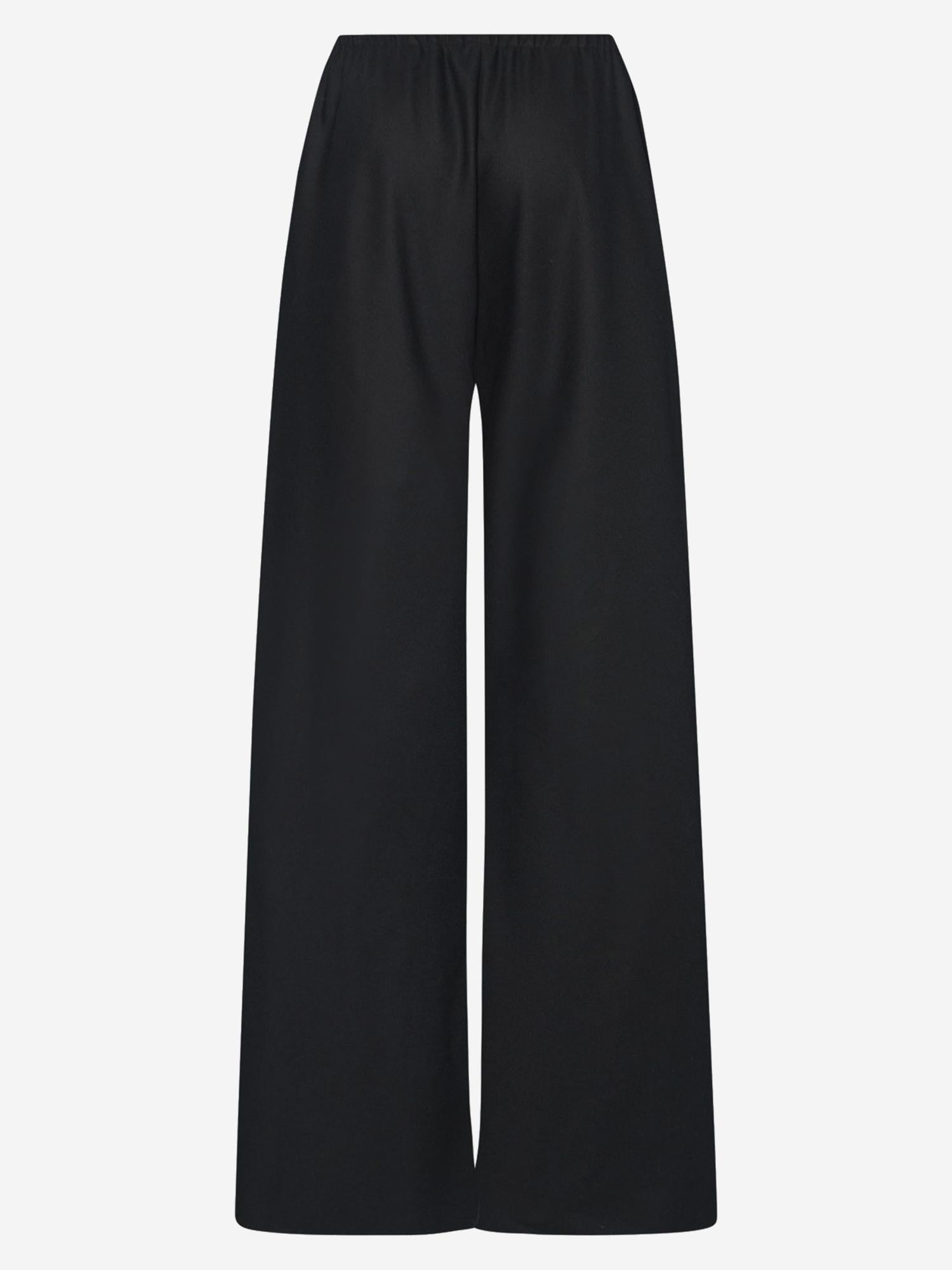 PANTALONI GALA IN LANA VERGINE 8653W4084 BLK THE ROW 