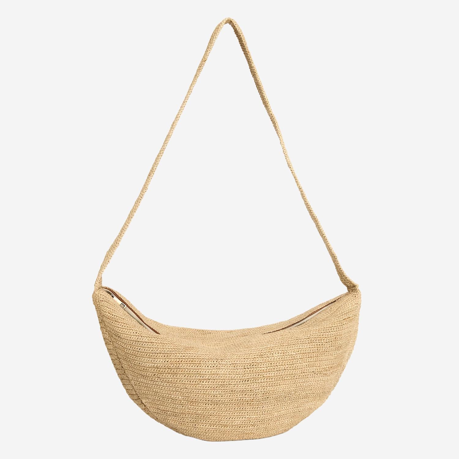 BORSA LUNA IN RAFIA LUNA TEA IBELIV 