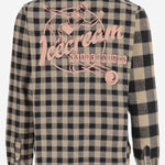 CAMICIA CON MOTIVO A QUADRI IC25323 BLACKCHECK ICECREAM 