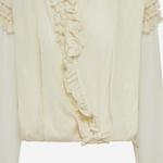 CAMICIA IN RAMIA CON ROUCHES 010745 3112006 DRIES VAN NOTEN 